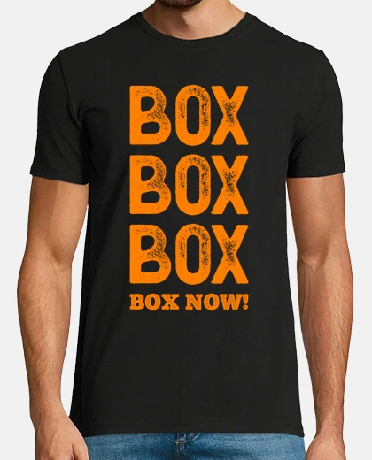 T-shirt box box box box ora f1