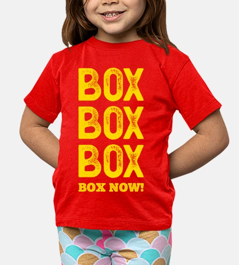 Abbigliamento box box box box ora f1