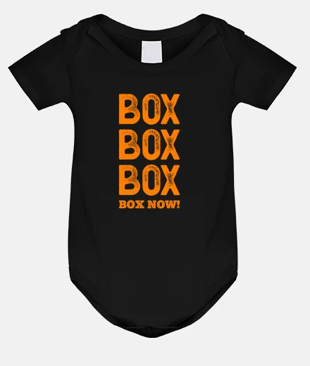 Abbigliamento box box box box ora f1