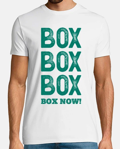 T-shirt box box box box ora f1