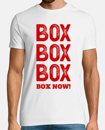 T-shirt box box box box ora f1
