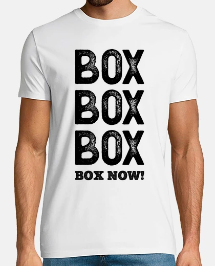 T-shirt box box box box ora f1