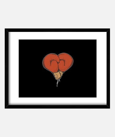 Quadro boxe sport arti marziali kickboxing