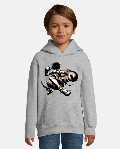 Kids boxer anime gym workout
