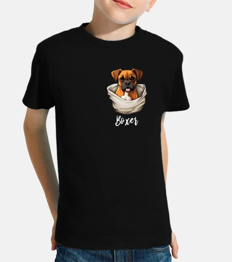 Ropa boxer dog inside pocket