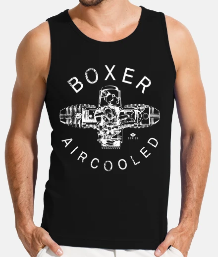Tee-shirt boxer moteur série r moto boxer