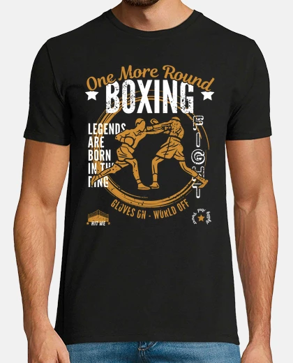 Tee-shirt boxer un round de plus