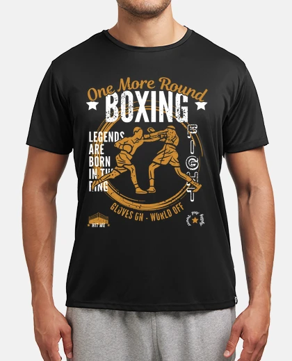 Tee-shirt boxer un round de plus