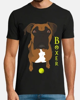 Bóxer con pelota