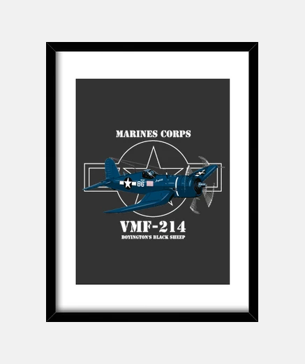 Framed boyingtons black sheep