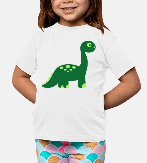 Kids brachiosaurus dinosaur