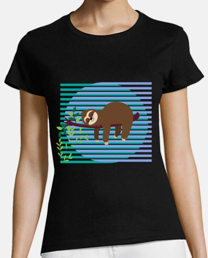 T-shirt bradipo animale e natura
