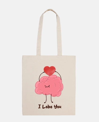 Bag brain humor mental health biology bag books notebooks medical student