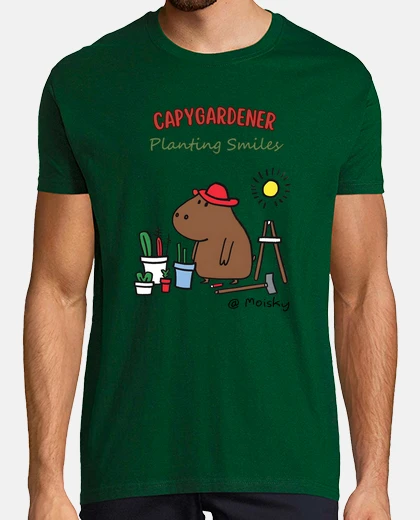 T-shirt bran le ridere del figlio con il cap ib