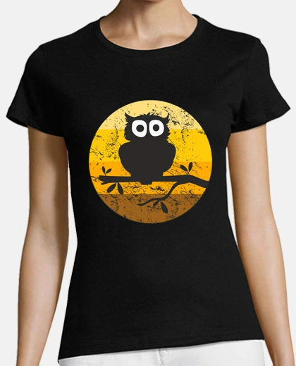 Tee-shirt branche de hibou