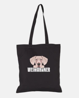braque de Weimar souriant
