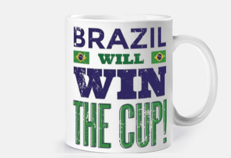 Tazza brasile selecao brasileira league cup tazza caffè tè cornetti latte tisana