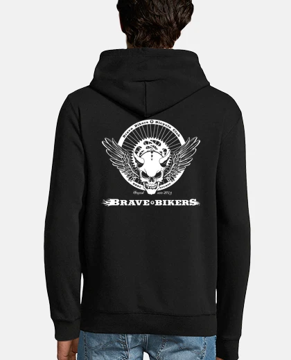 Sudadera Brave Bikers Bicycle Club Logo 0.1