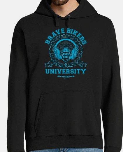 Sudadera Brave Bikers University