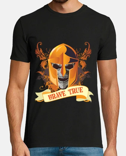 Tee-shirt BRAVE SKULL GLADIATOR SPARTAN