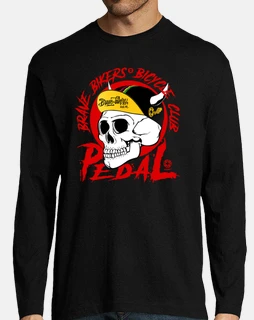Brave Bikers Skull Red