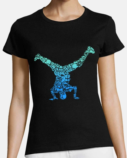 Tee-shirt breakdance bboy bgirl pause streetdance