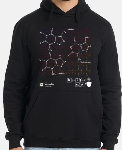 Hoodie breakfast cup ☕ (dark backgrounds)