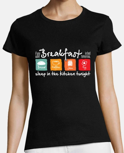 Tee-shirt Breakfast in bed