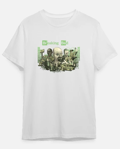 Playera breaking bad dibujos laTostadora MΓ©xico