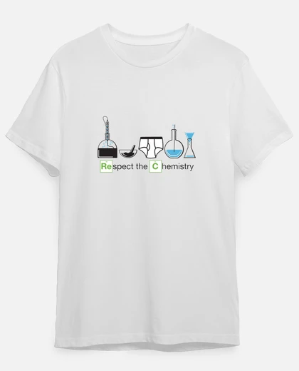 Camiseta breaking bad (respect the chemistry) laTostadora