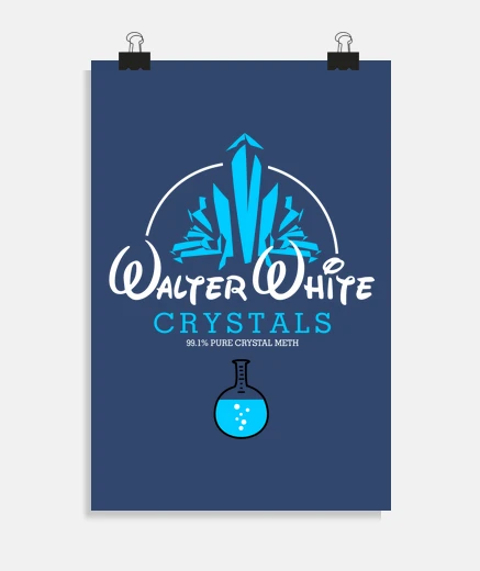 Poster breaking bad: walter white