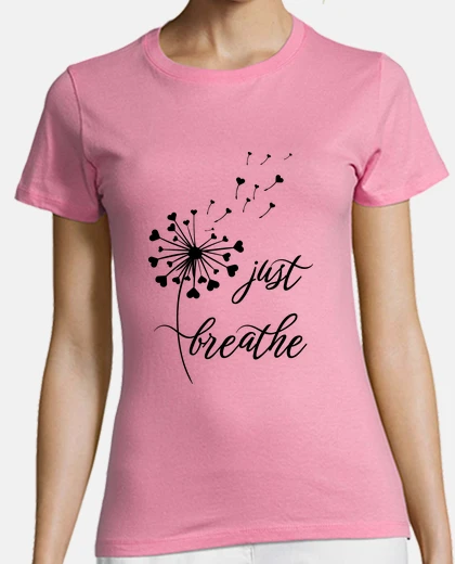 Playera breathe dandelion heart
