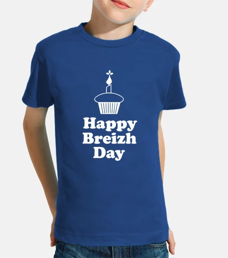 Ropa breizh día feliz - camisa de los niños