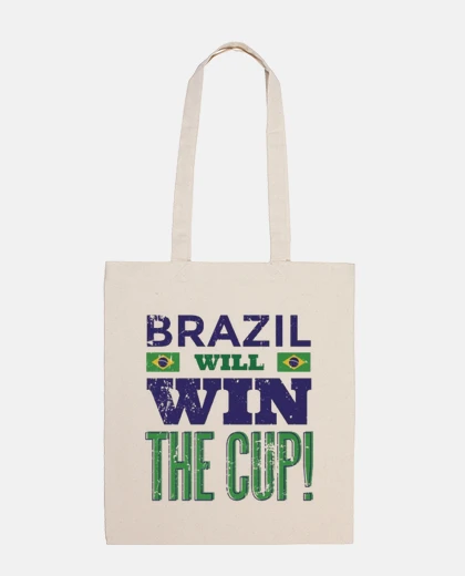 Sac Brésil  Selecao Brasileira coupe ligue sac fan étudiant etudiante plage fourre-tout 