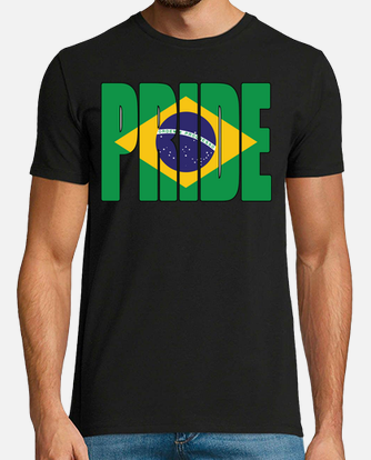 Tee-shirt drapeau brésil