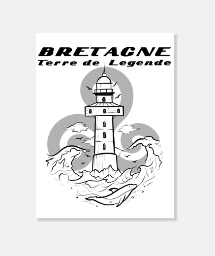 Tableau Bretagne terre de légende
