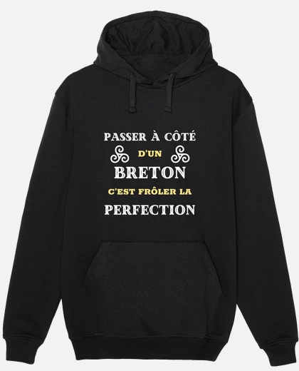Sweat breton parfait humour bretagne homme tostadora