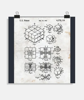 brevetto originale del cubo di Rubik