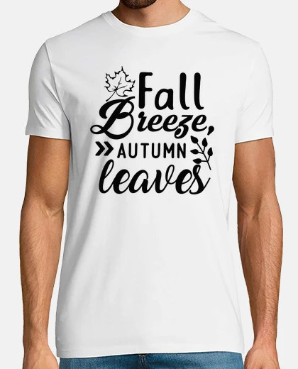 T-shirt brezza autunnale foglie d39autunno