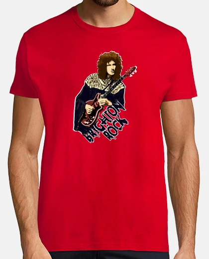 Camiseta Brian May, Brighton Rock