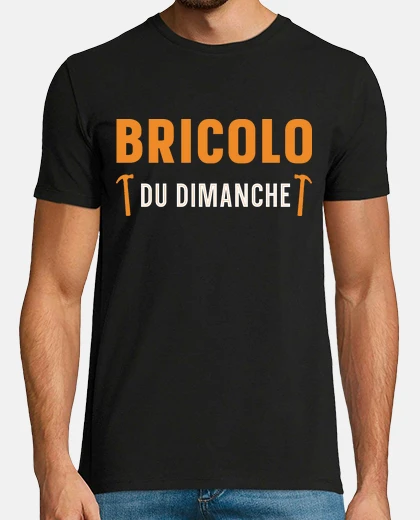 Tee-shirt Bricolo du dimanche cadeau homme bricol
