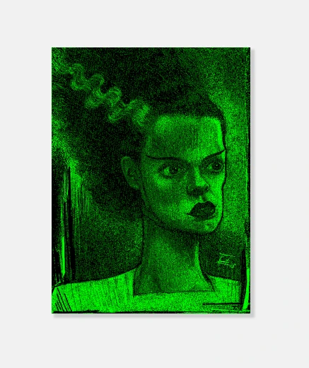 Wall Bride of Frankie canvas