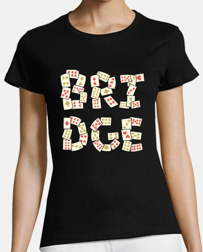 Playera bridge game for avid player