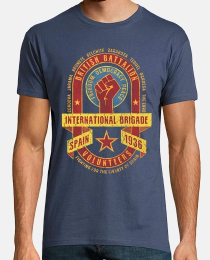 Tee-shirt Brigade internationale - Bataillon brit