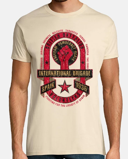 Tee-shirt Brigade internationale - Bataillon brit