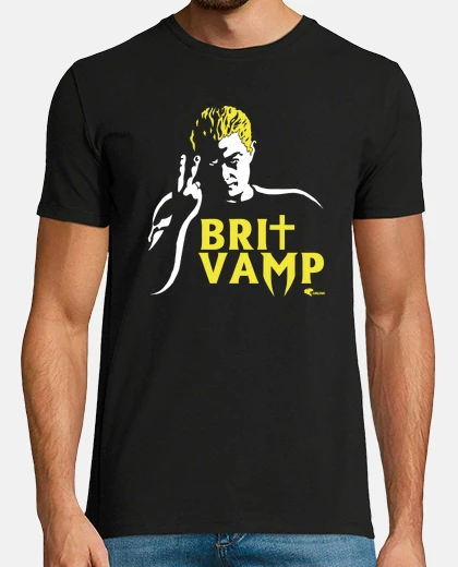 T-shirt brit spike vamp