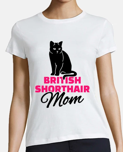 T-shirt britannico mamma shorthair gatto