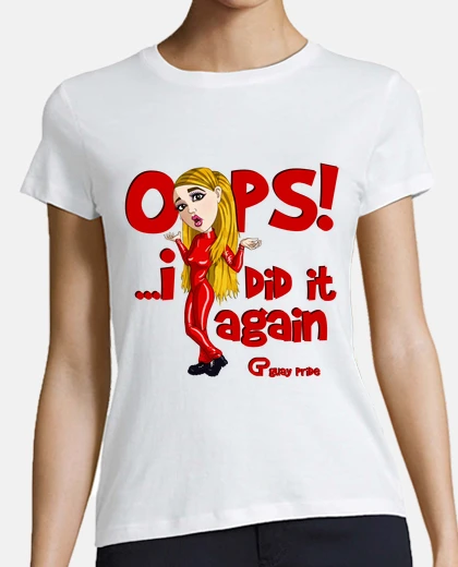 Tee-shirt britney spears oops