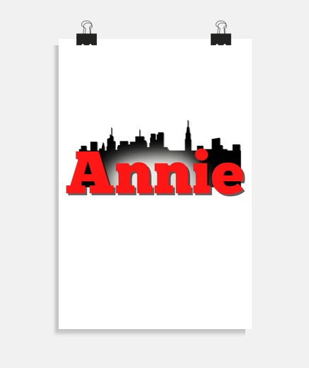 Poster Broadway Legacy   Annie Against NYC