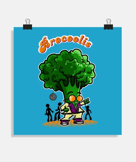 Poster broccoli